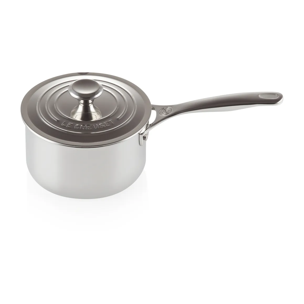 Le Creuset Signature 3-Ply kastrull med lock, 1,9 l
