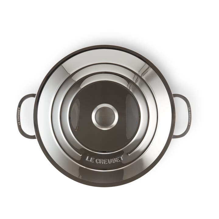 Signature 3-Ply låg gryta med lock, 4,8 l Le Creuset