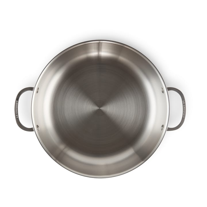 Signature 3-Ply låg gryta med lock, 4,8 l Le Creuset