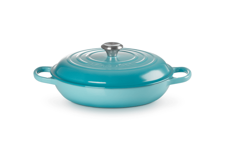 Signature Buffégryta 30 cm - Turkos - Le Creuset