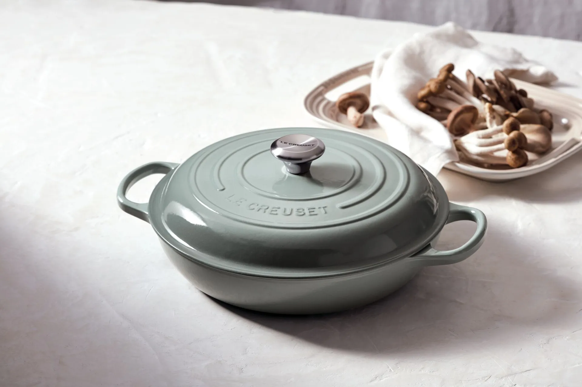 Signature buffétgryta 3,5 l, Sea Salt Le Creuset