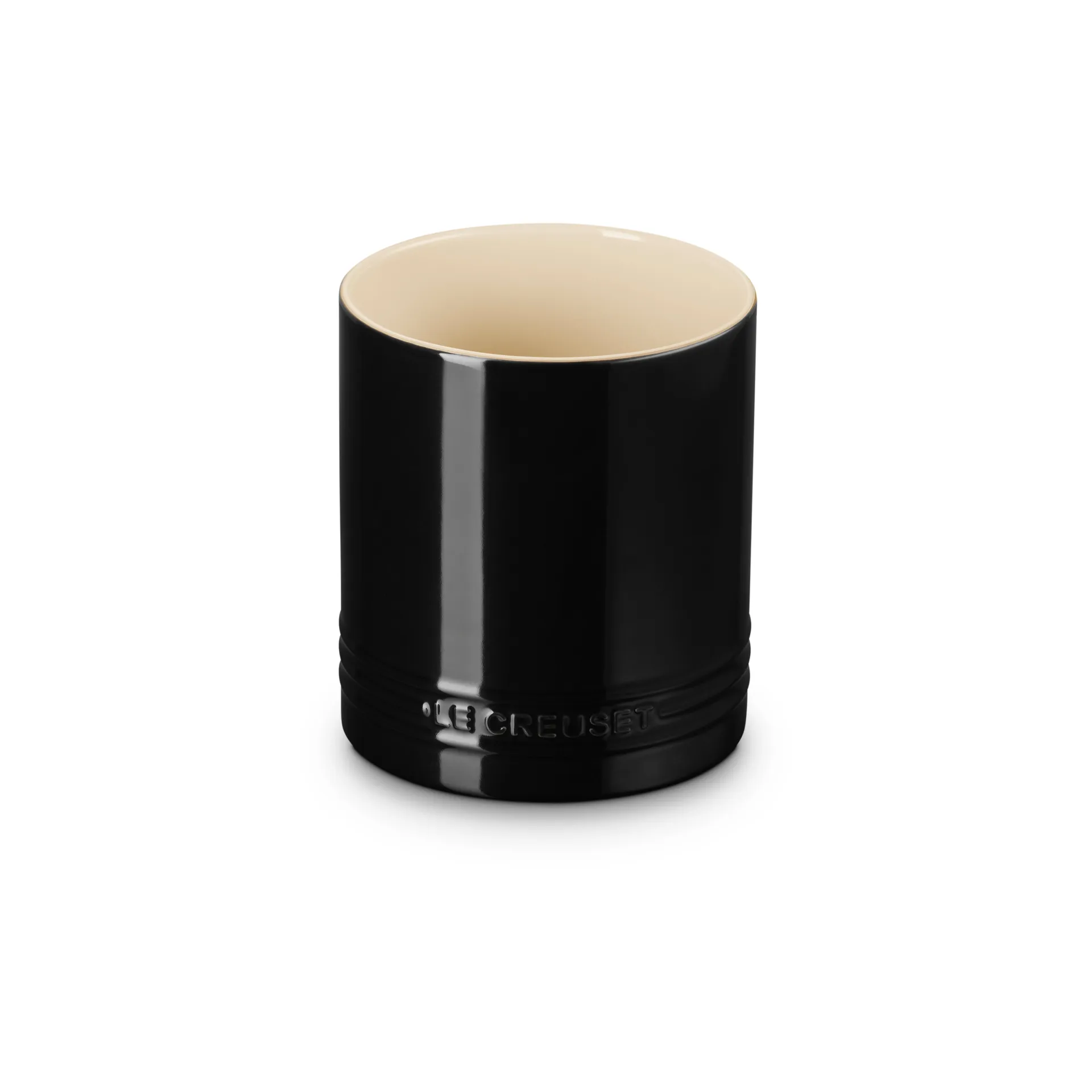 Signature stengods bestick- och redskapskrus 1.1 L, Black Le Creuset