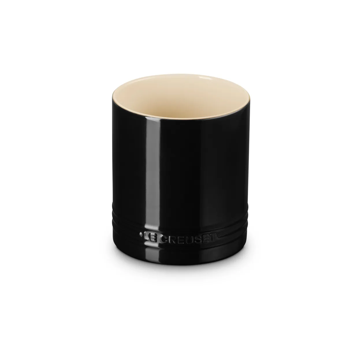 Le Creuset Signature stengods bestick- och redskapskrus 1.1 L Black