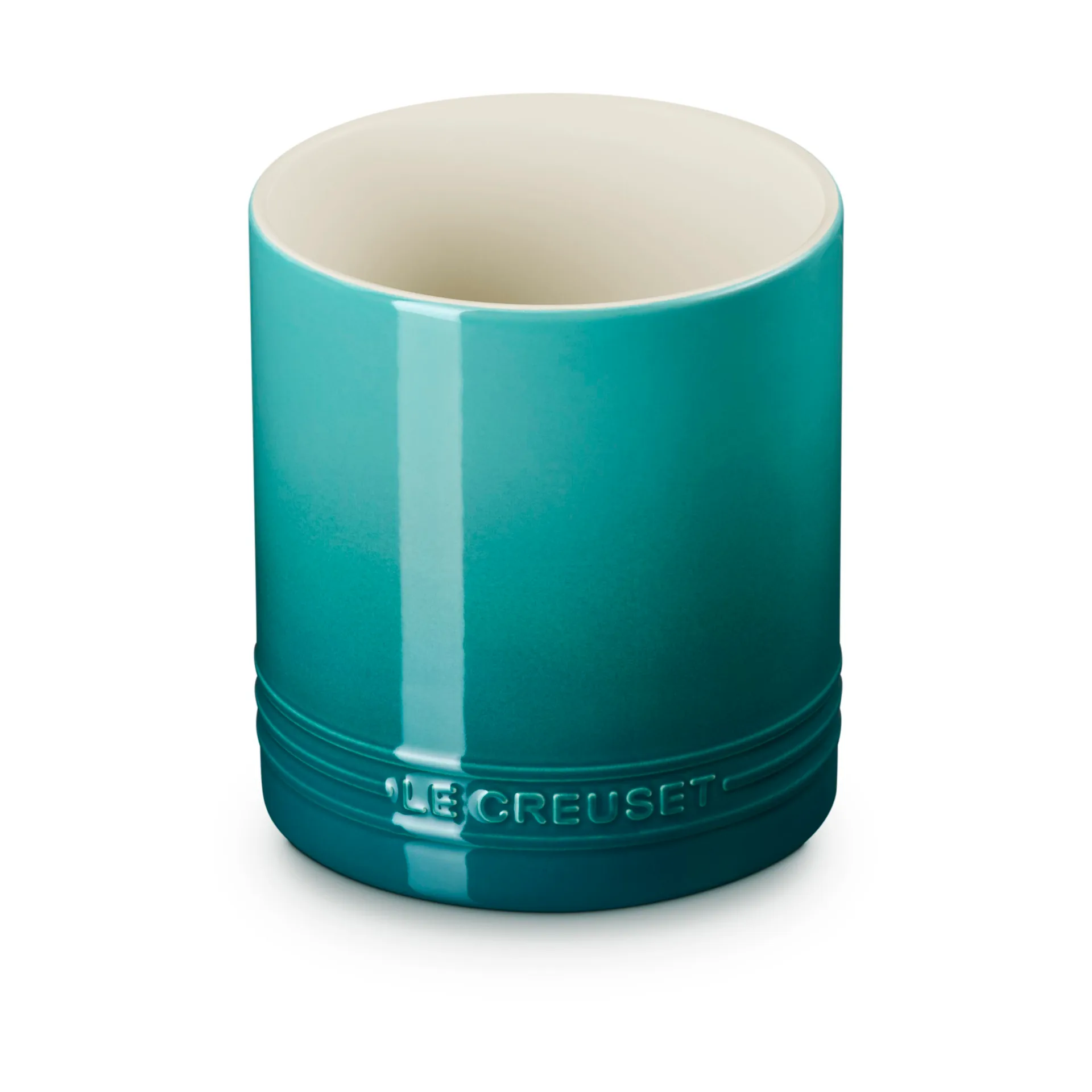 Signature stengods bestick- och redskapskrus 1.1 L, Bleu Riviera Le Creuset