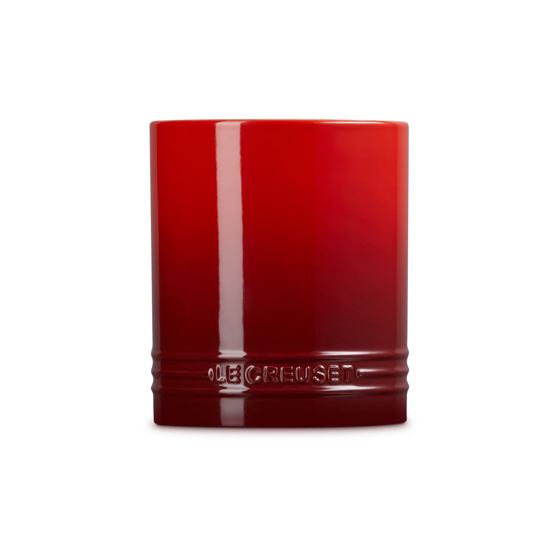 Signature stengods bestick- och redskapskrus 1.1 L, Cerise Le Creuset