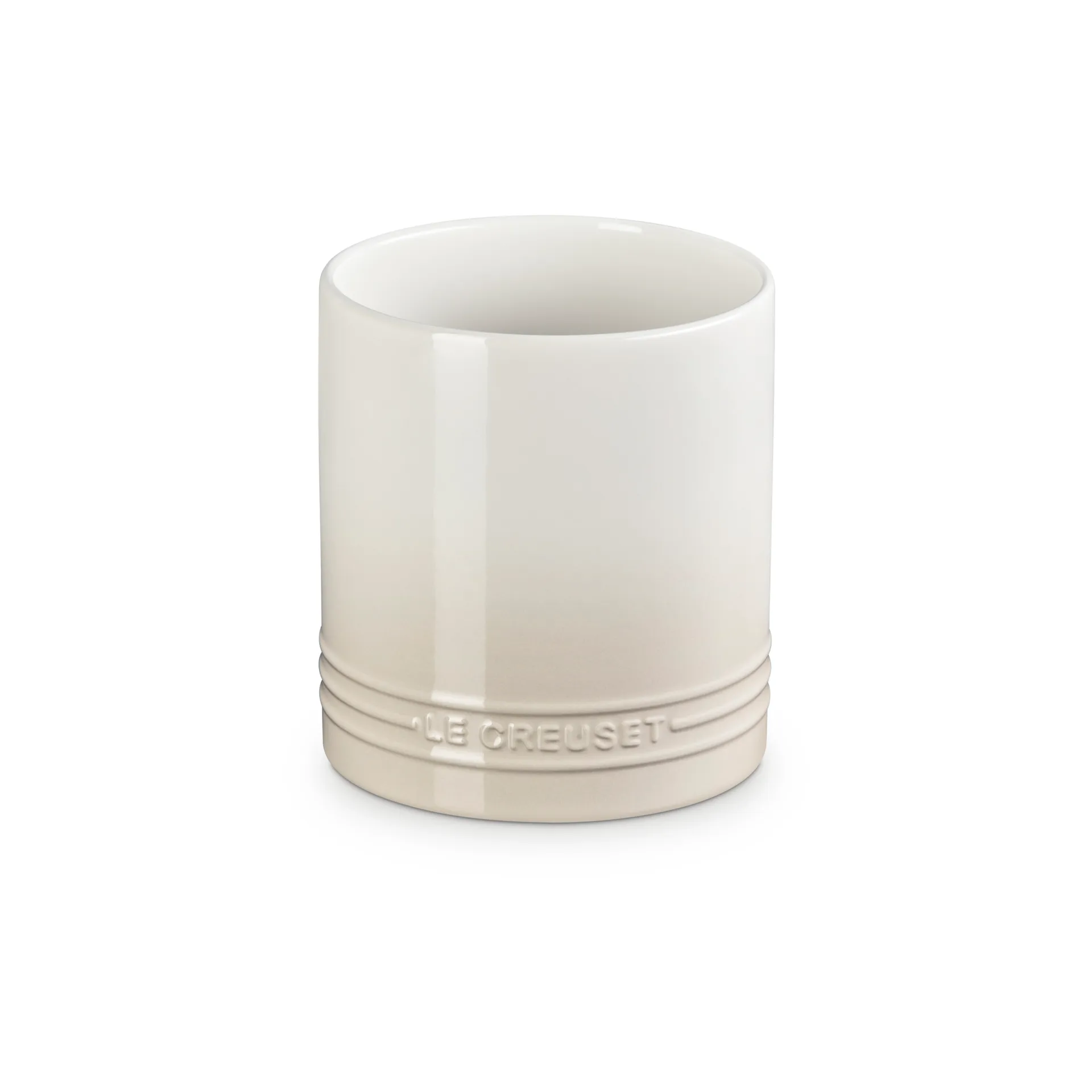 Signature stengods bestick- och redskapskrus 1.1 L, Meringue Le Creuset