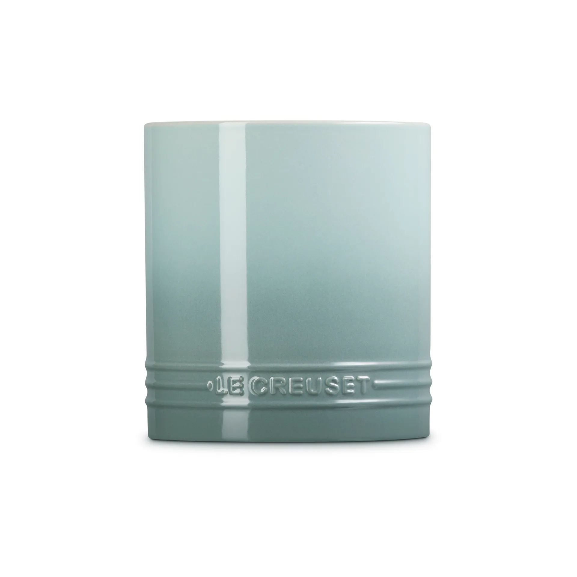 Signature stengods bestick- och redskapskrus 1.1 L, Sea Salt Le Creuset