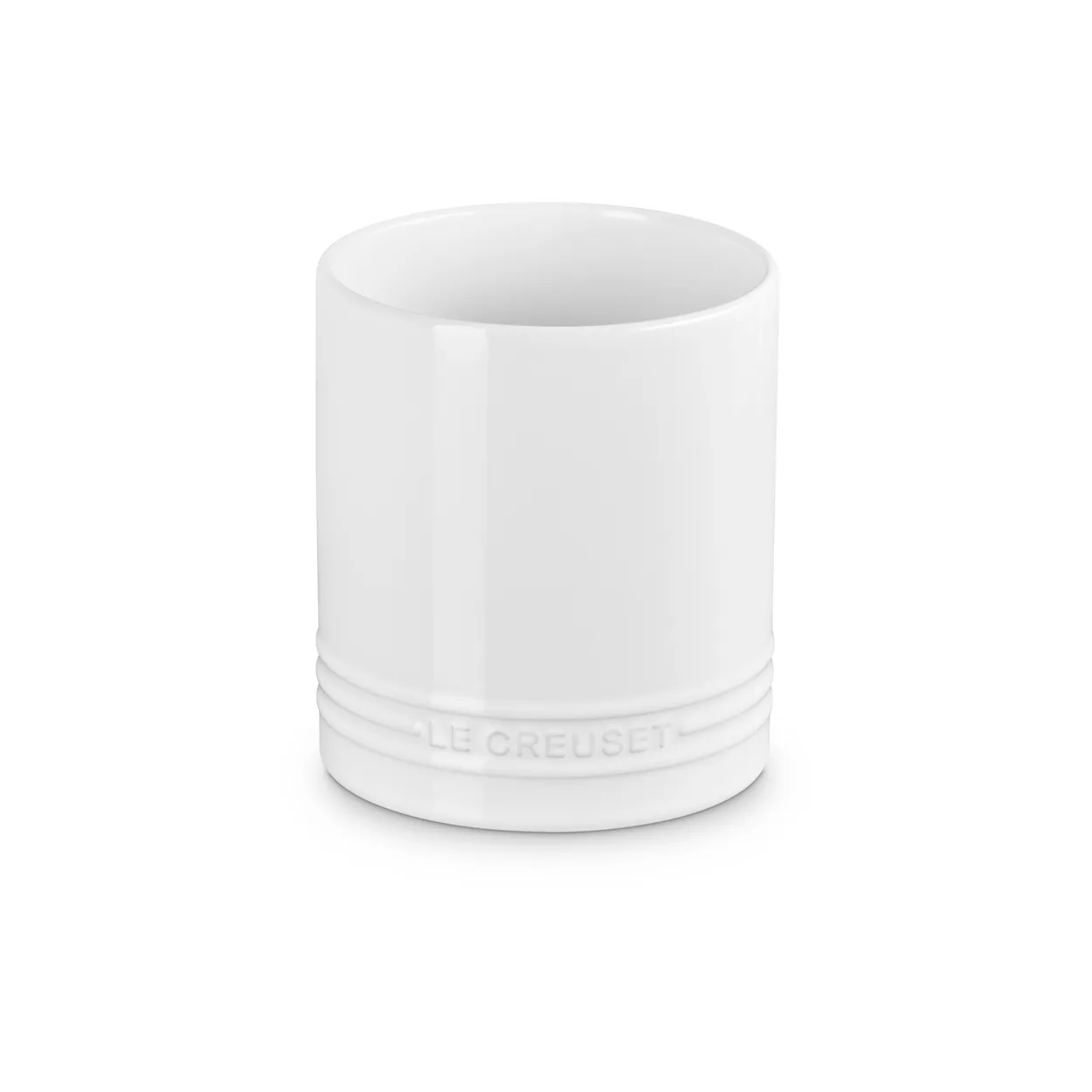 Le Creuset Signature stengods bestick- och redskapskrus 1.1 L White