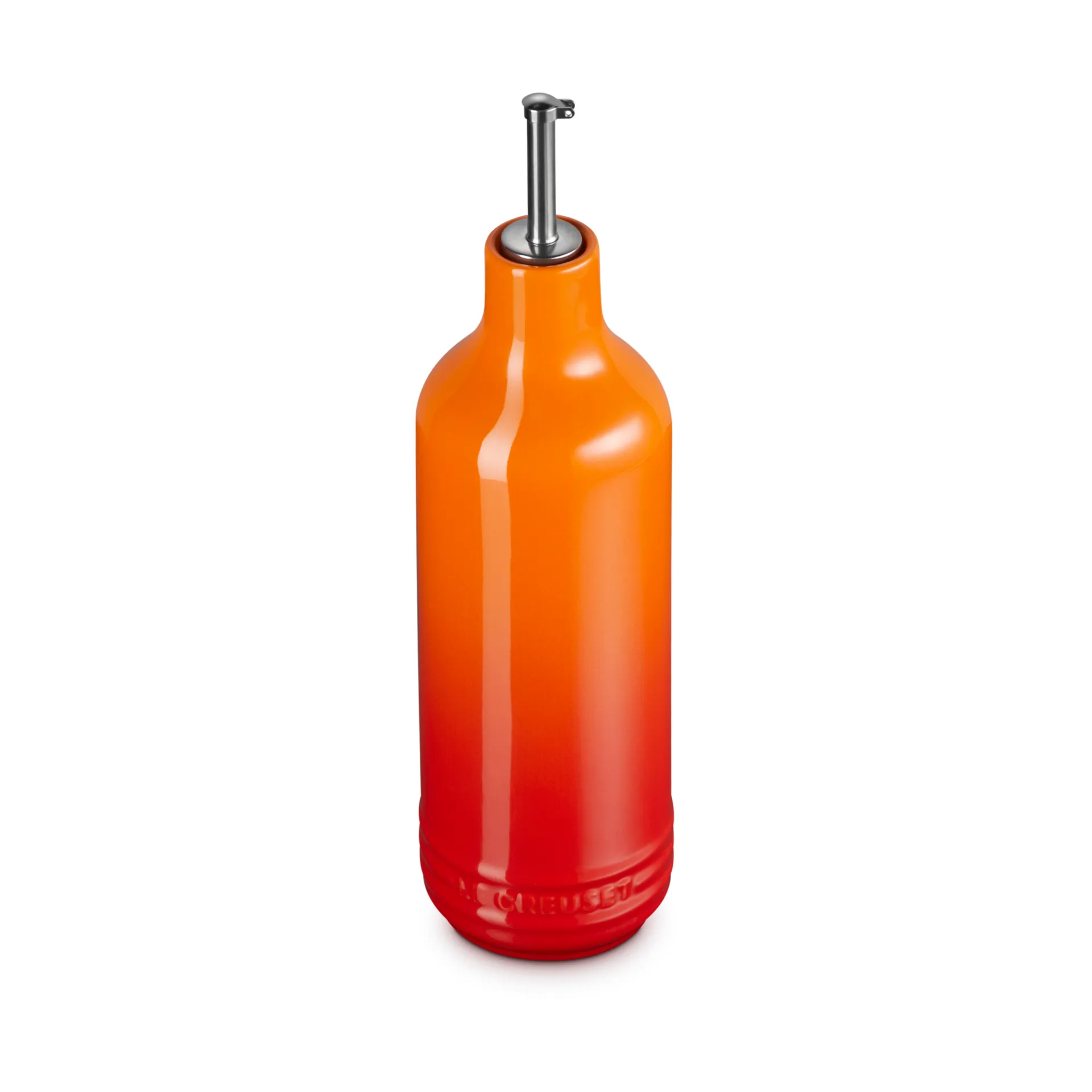 Signature stengods oljeflaska 0,6 L, Volcanic Le Creuset