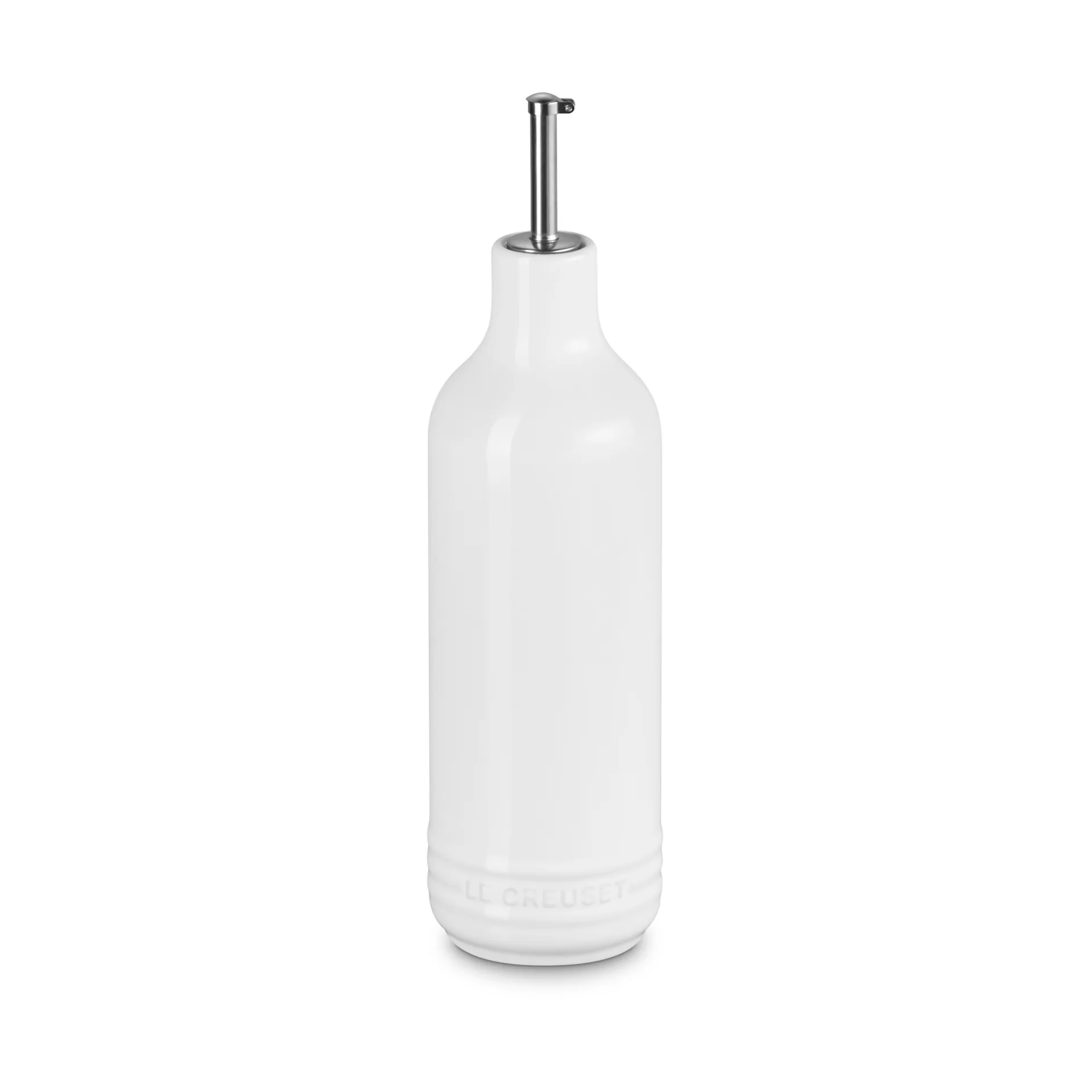 Signature stengods oljeflaska 0,6 L, White Le Creuset