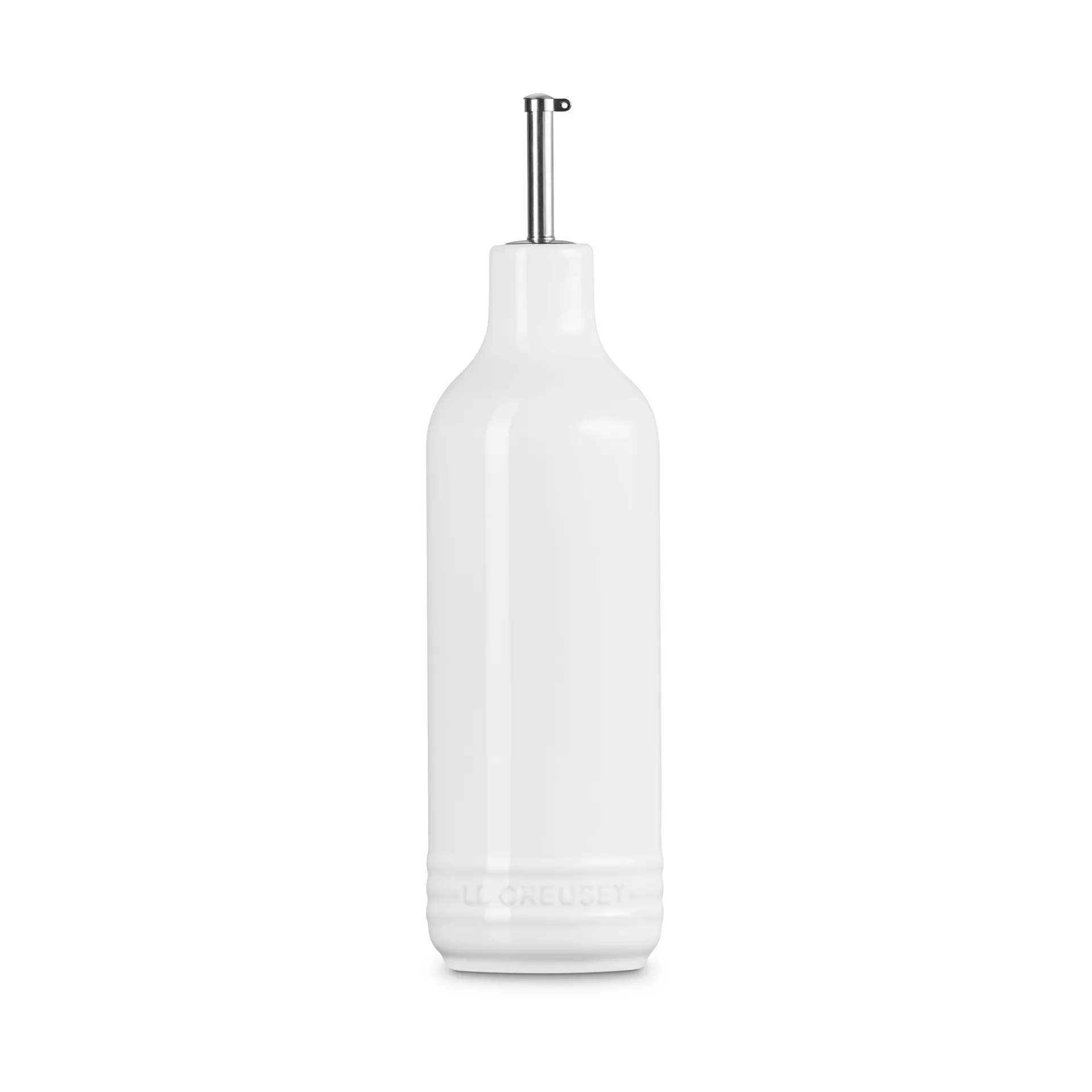 Signature stengods oljeflaska 0,6 L, White Le Creuset