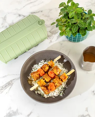 Lékué ångkokare - Grön, 2-pack - Lékué