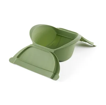 Lékué ångkokare - Grön, stor, 4-pack - Lékué