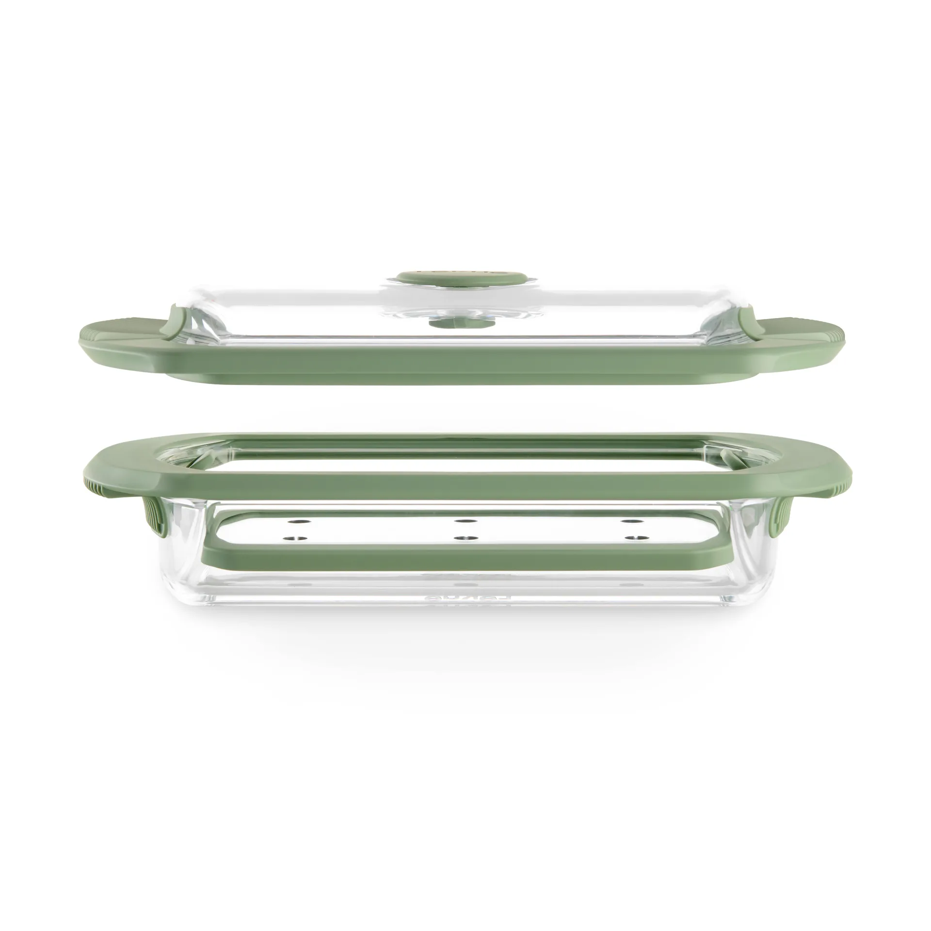 Lékué ångkokare, Transparent, glas, 2-pack Lékué