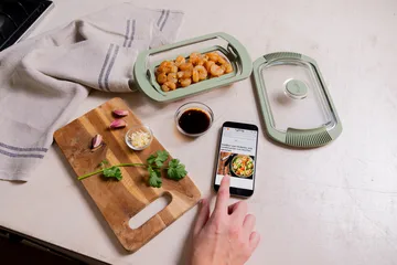 Lékué ångkokare - Transparent, glas, 2-pack - Lékué