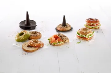 Lékué bagelformar 6-pack - Brun - Lékué