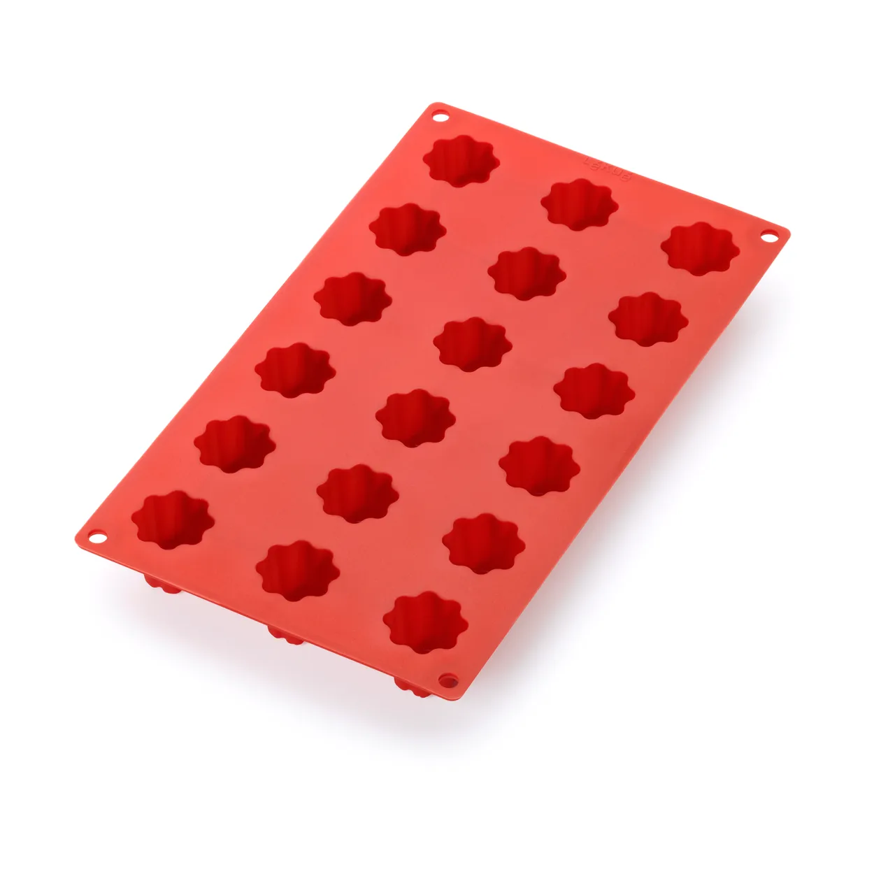 Lékué Lékué cannelé bordelais silikonform mini Röd
