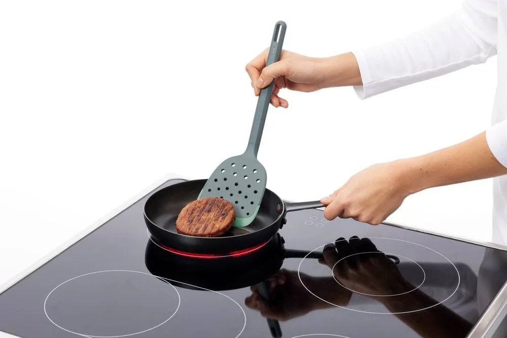 Lékué non scratch siktad stekspade 30,6 cm, Grön Lékué