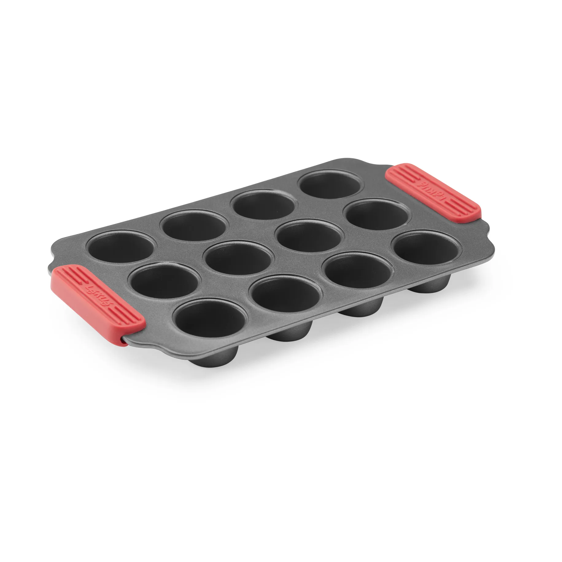 Lékué non stick mini muffinsform 12 st, Röd Lékué
