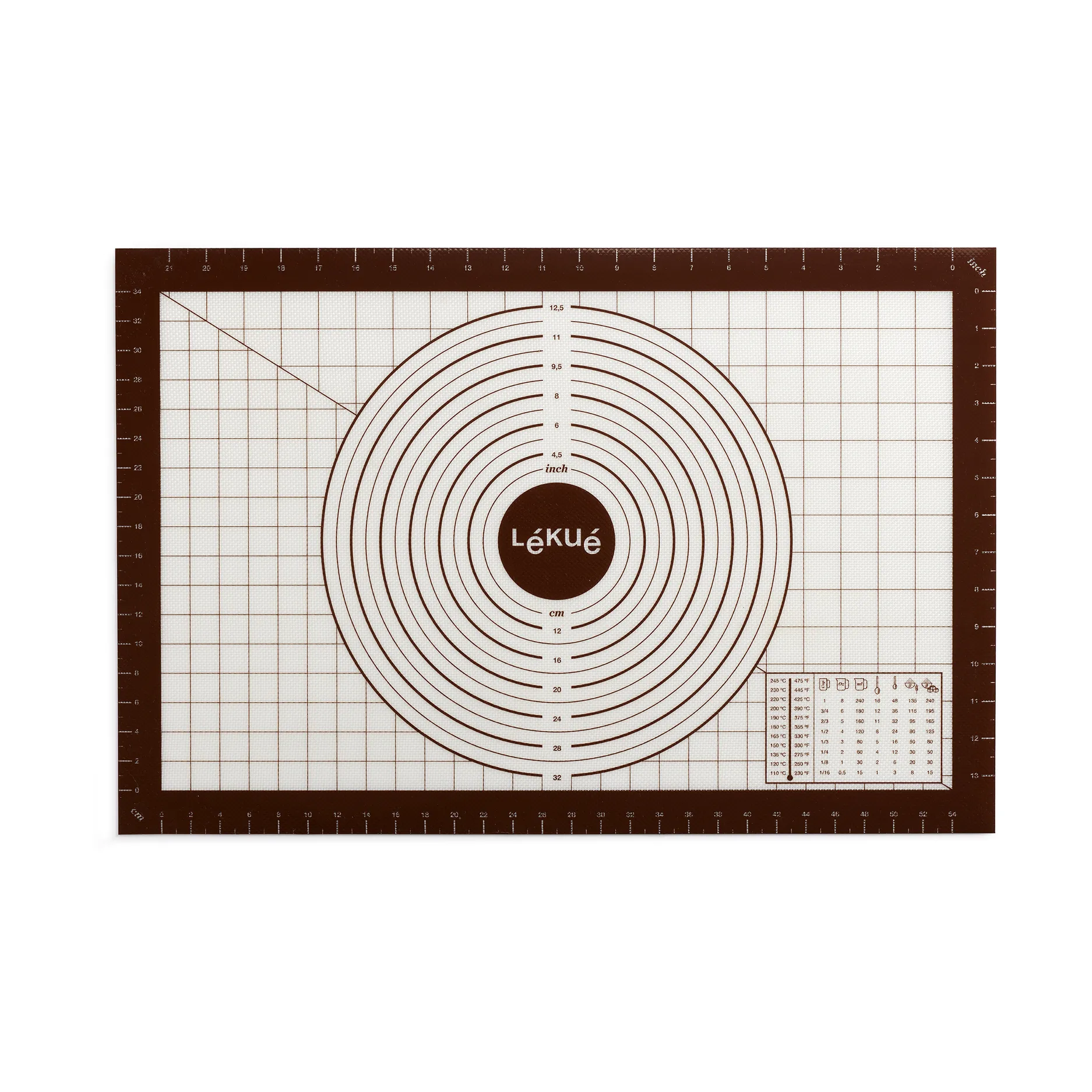 Lékué nonstick bakmatta deg 60x40 cm, Vit Lékué