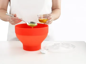 Lékué popcornmaker mikro - Röd - Lékué