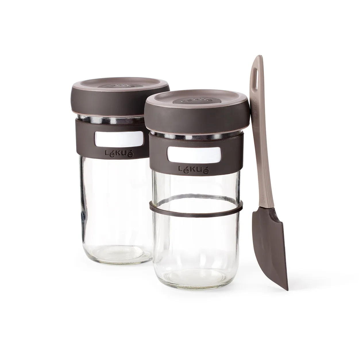 Alternativ bild 0 för Lékué Lékué surdeg startpaket 3 delar Brun