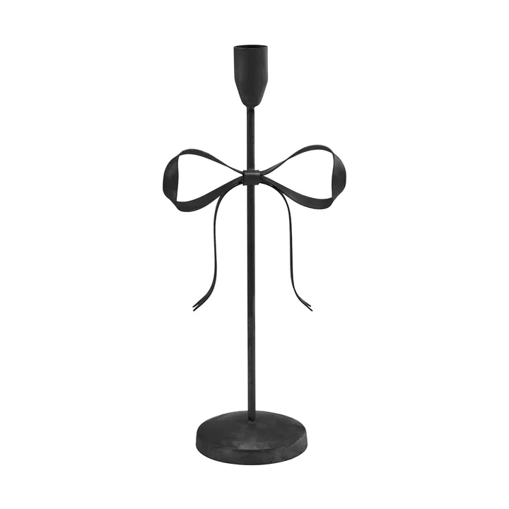 Bovinne ljusstake - Grå, 9x15x32,5 cm - Lene Bjerre