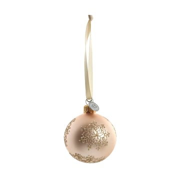 Läs mer om Lene Bjerre Cadelia julkula Ø6 cm Rose, snöflinga