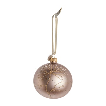 Läs mer om Lene Bjerre Cadelia julkula träd Ø8 cm powder-light gold