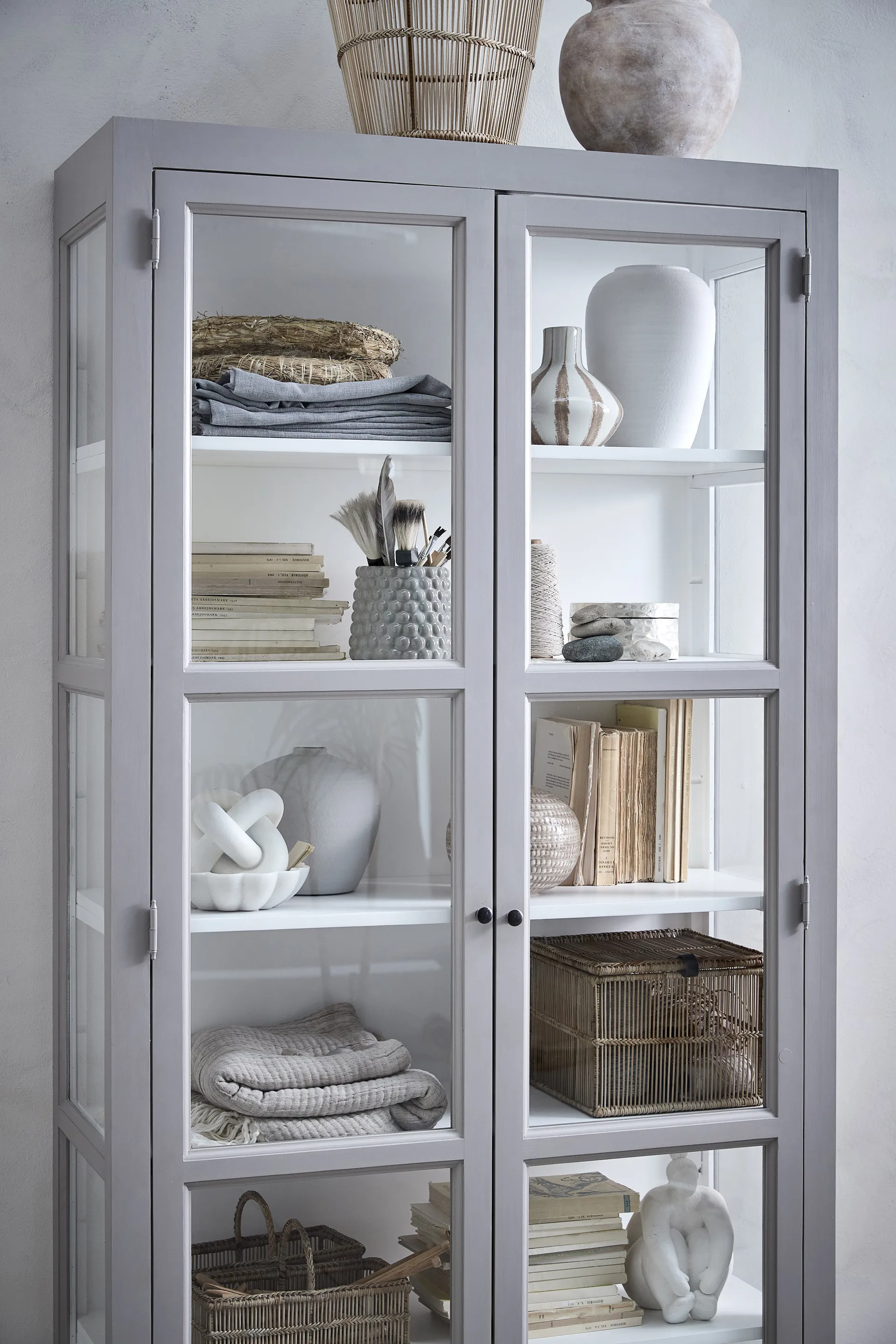 Catia vas 20 cm, Silvergrå Lene Bjerre