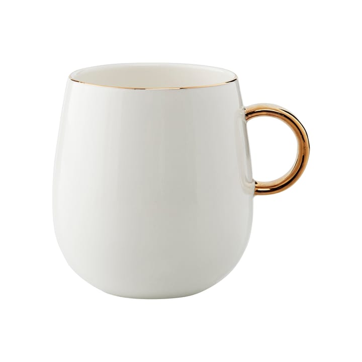 Clara mugg med öra 27 cl - White-light gold - Lene Bjerre