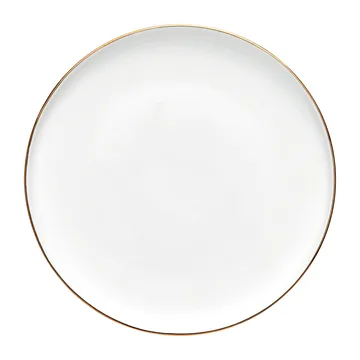 Clara tallrik Ø20 cm - White-light gold - Lene Bjerre