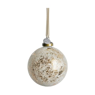 Läs mer om Lene Bjerre Clearena julkula Ø8 cm Off white-gold