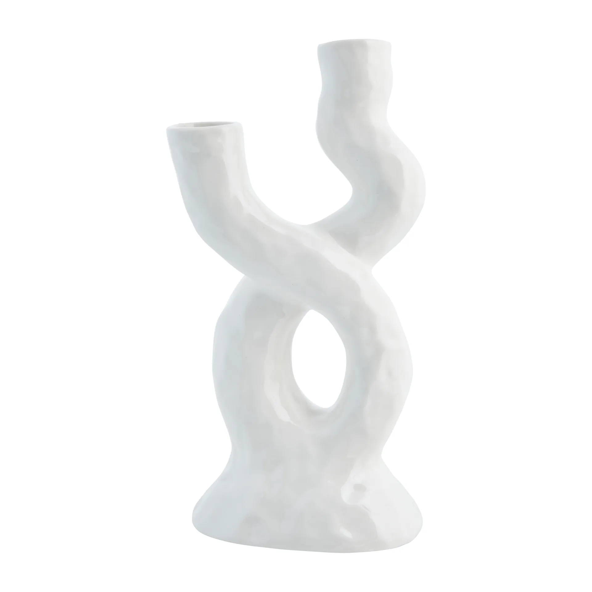 Corille vas 25 cm, White Lene Bjerre