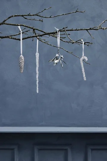 Cristelle julhänge 13,5 cm - Vit - Lene Bjerre
