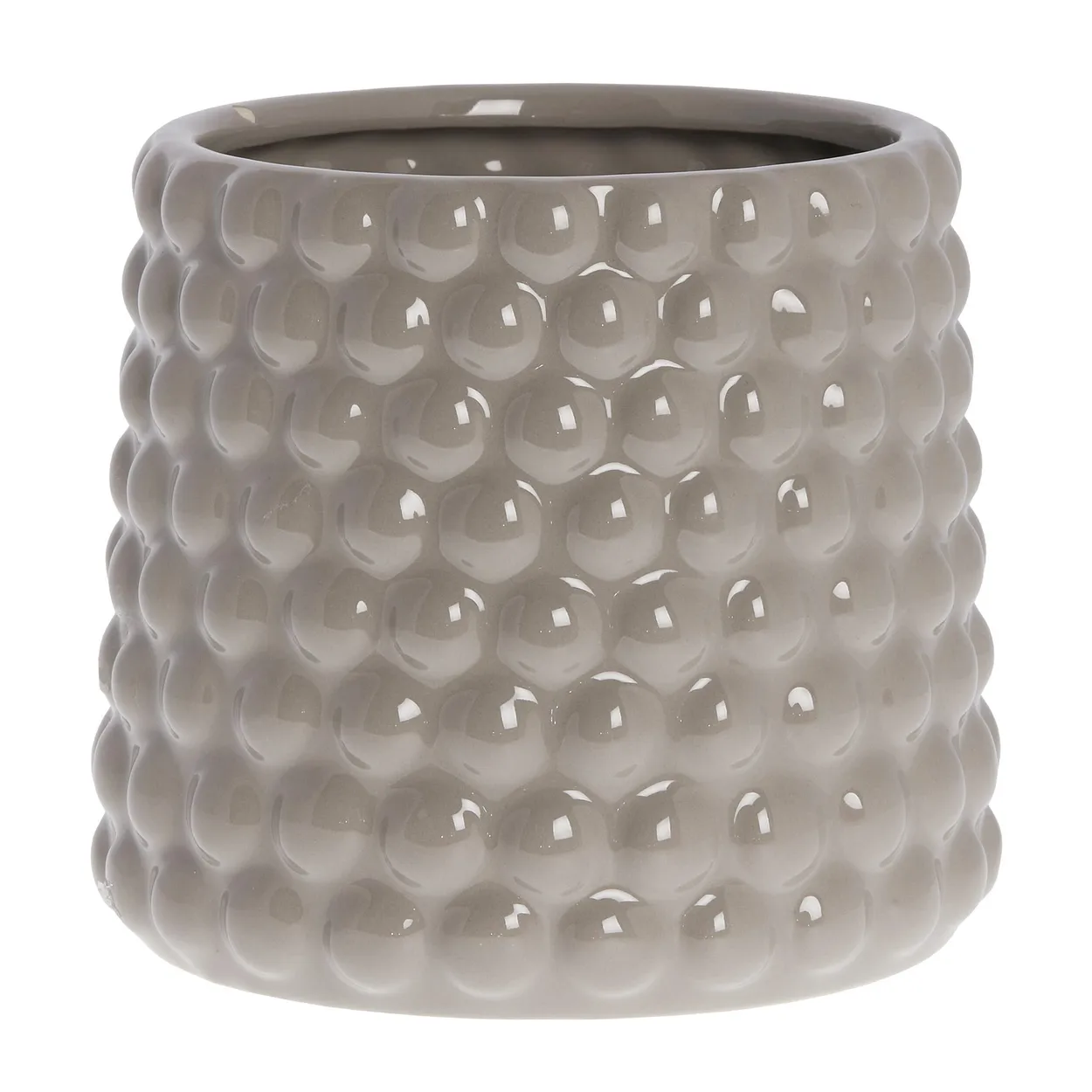 Lene Bjerre Dotsie kruka Ø18 cm Grey