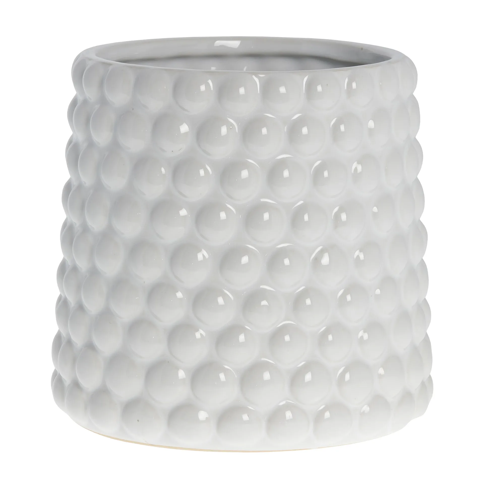 Dotsie kruka Ø20 cm, White Lene Bjerre