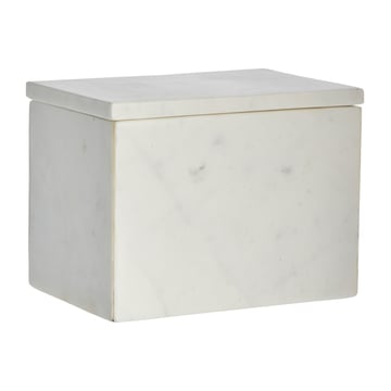 Lene Bjerre Ellia förvaringslåda marmor 16,5×11,5 cm White