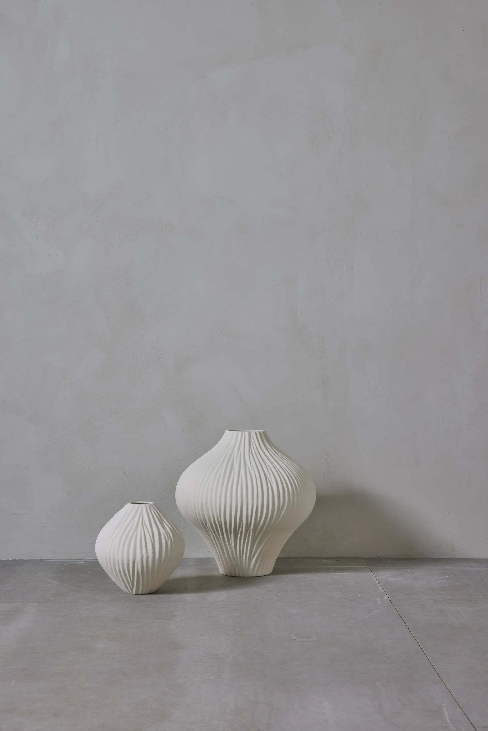 Esmia dekorationsvas 21 cm, Off white Lene Bjerre