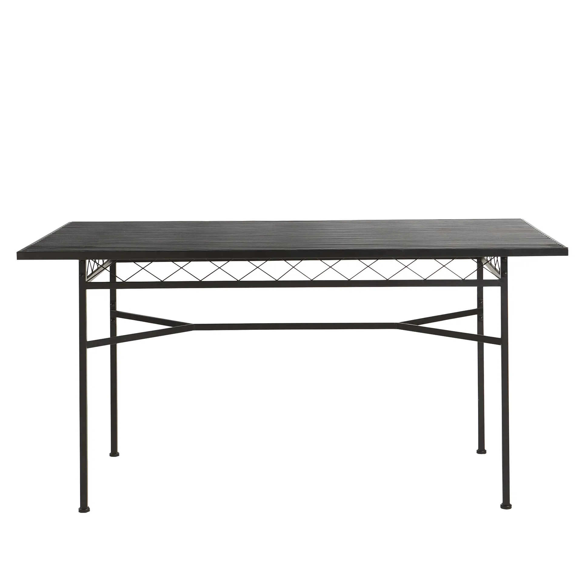 Gardia trädgårdsbord 85x150 cm, Svart Lene Bjerre