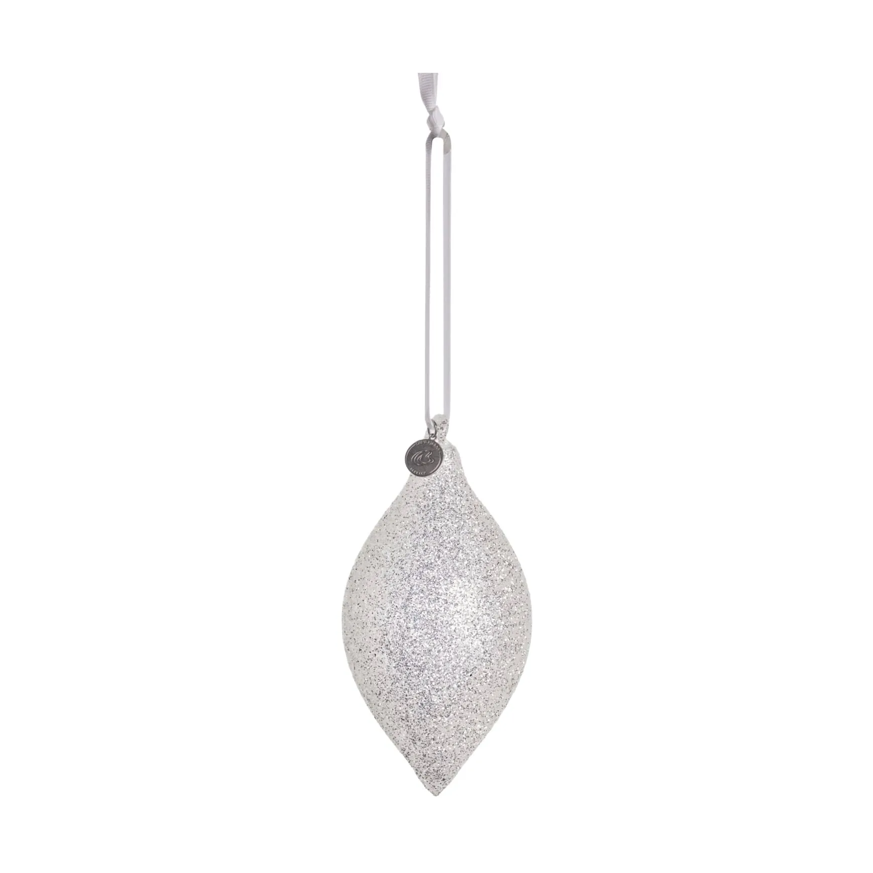 Glitteria dekoration julhänge 17 cm, Silver Lene Bjerre