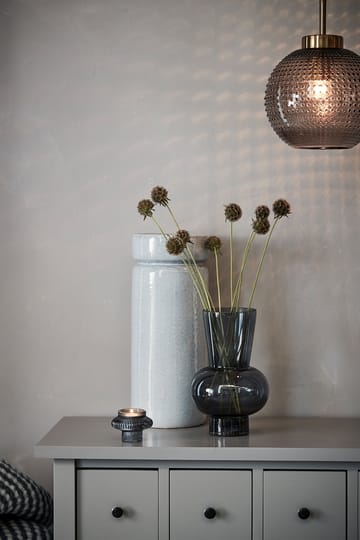 Hedria vas 24,5 cm - Dark grey - Lene Bjerre