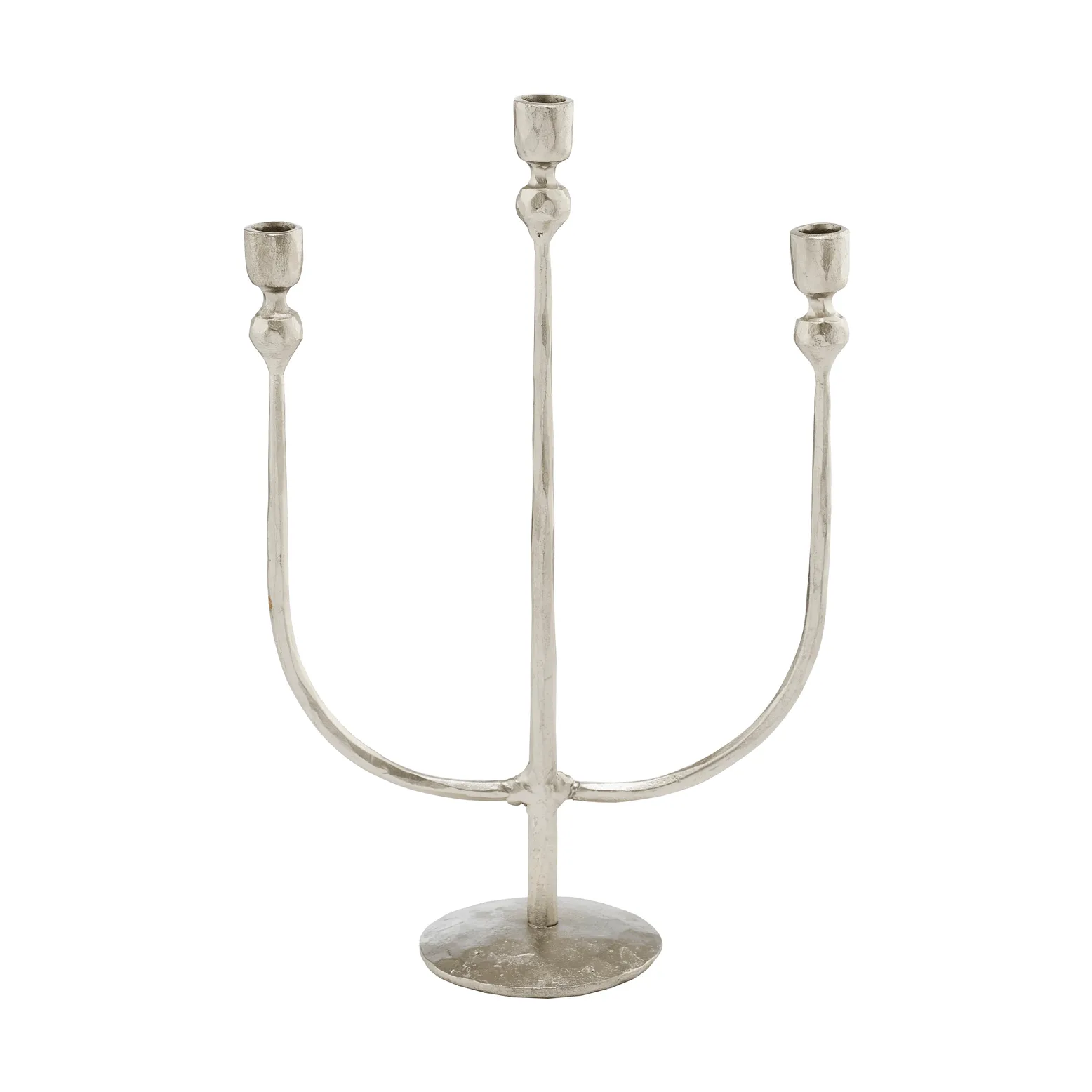Lene Bjerre Imelia ljusstake Silverfärgad, 16x7x24,5 cm