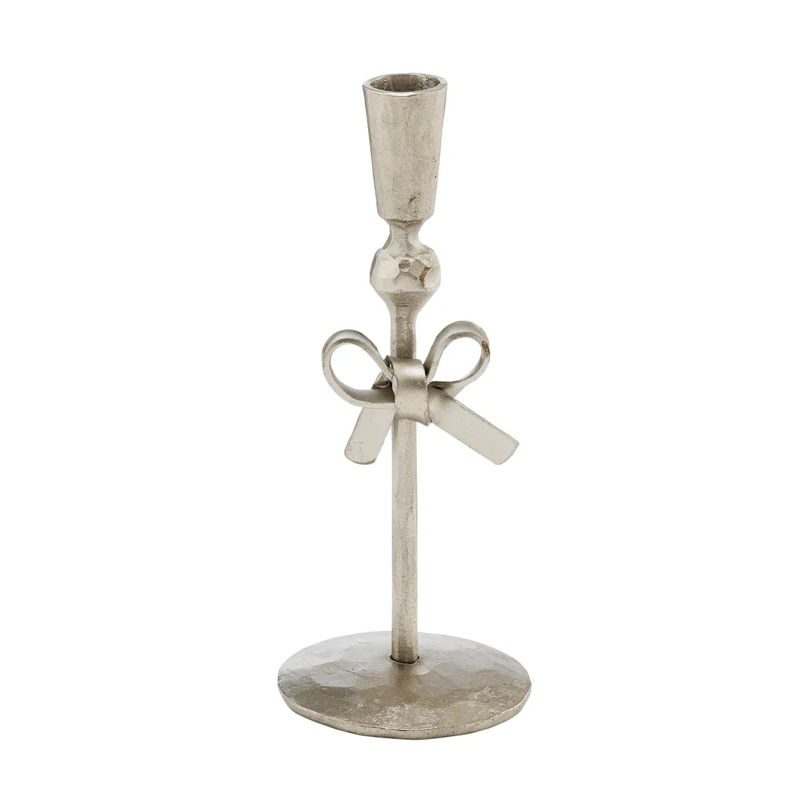Lene Bjerre Imelia ljusstake Silverfärgad, Ø5,5xH14,5 cm