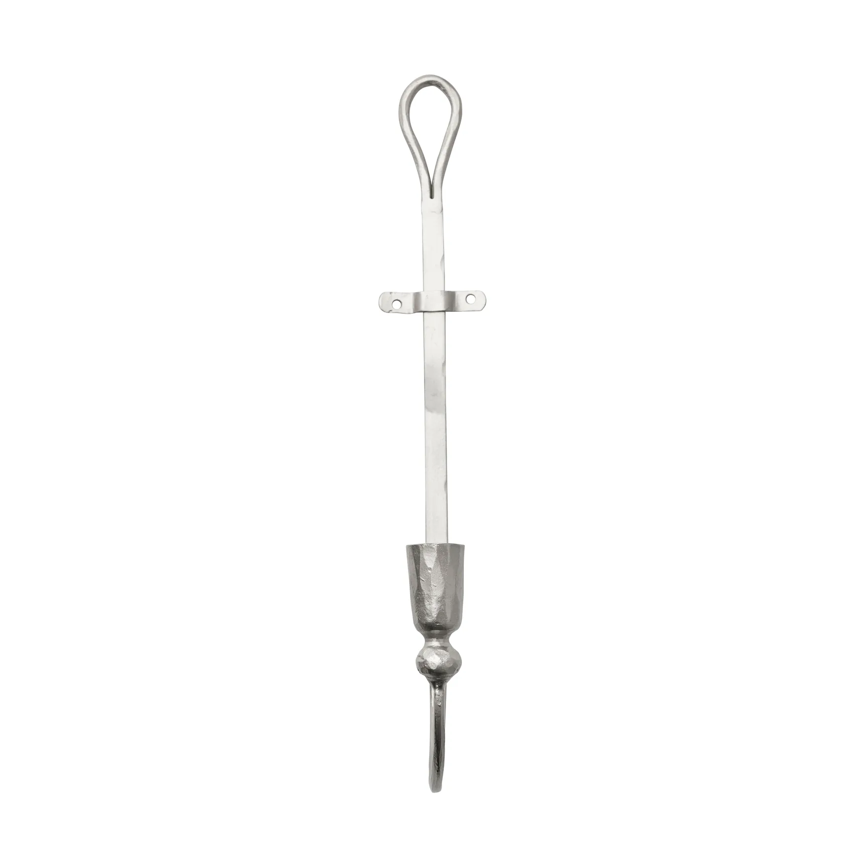 Lene Bjerre Inelia ljusstake Silverfärgad, 13x39 cm