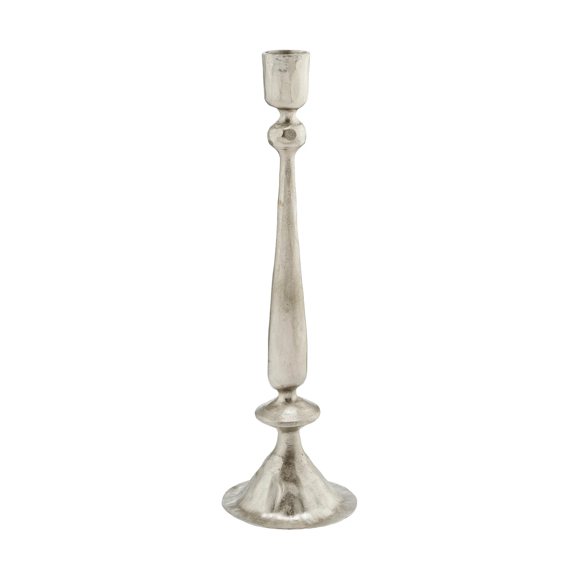 Lene Bjerre Inine ljusstake Silverfärgad, 9x9x29 cm