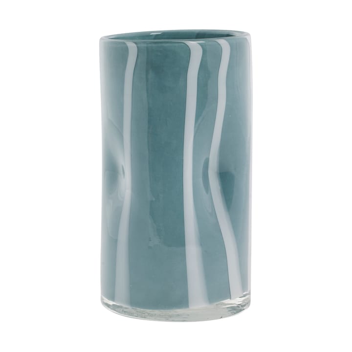 Marelle vas Ø10 cm - Light blue-white - Lene Bjerre