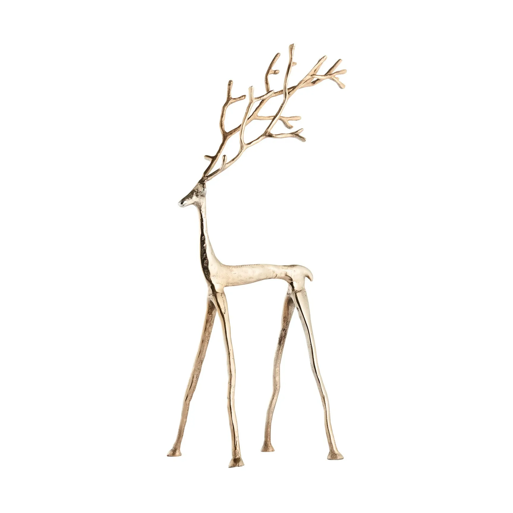 Marely dekoration hjort 64 cm, Ljusguld Lene Bjerre