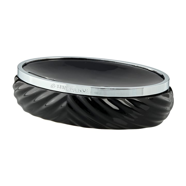 Milda tvålkopp 10,5x14,5 cm, Black-silver Lene Bjerre