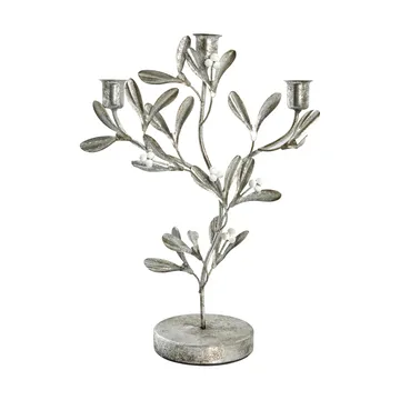 Missia ljusstake 34 cm - Silver - Lene Bjerre